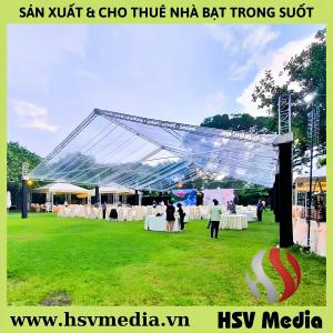 Selling & Renting Transparent Canvas Houses