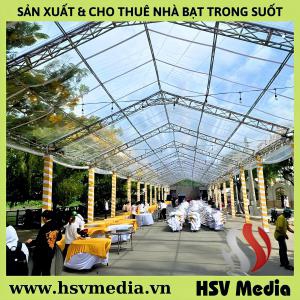 Selling & Renting Transparent Canvas Houses