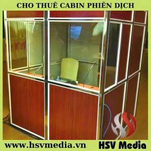 Bán & Cho Thuê Cabin Phiên Dịch Bán & Cho Thuê Cabin Phiên Dịch