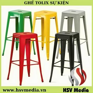 Cho Thuê Ghế Bar Tolix Sự Kiện