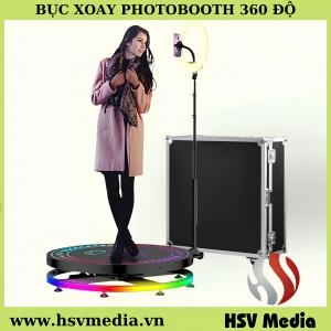 Bàn Xoay Photobooth 360 Độ Sự Kiện