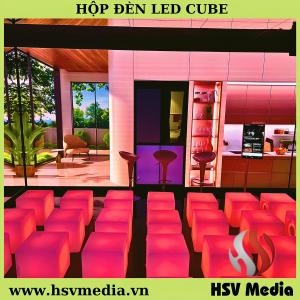 Hộp Đèn Cube Led Làm Ghế Decor Sự Kiện Hộp Đèn Cube Led Làm Ghế Decor Sự Kiện