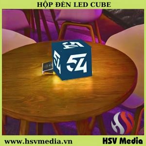 Hộp Đèn Cube Led Làm Ghế Decor Sự Kiện